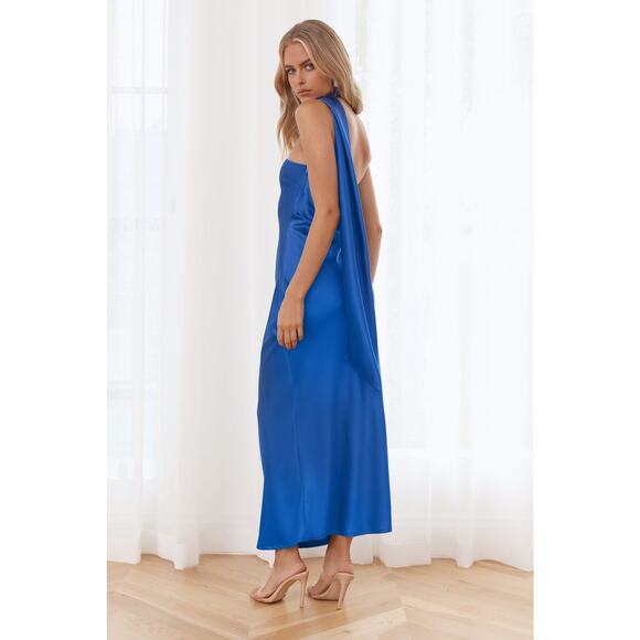Hello Molly Attraction Stolen Maxi Dress Blue - Picture 2 of 7